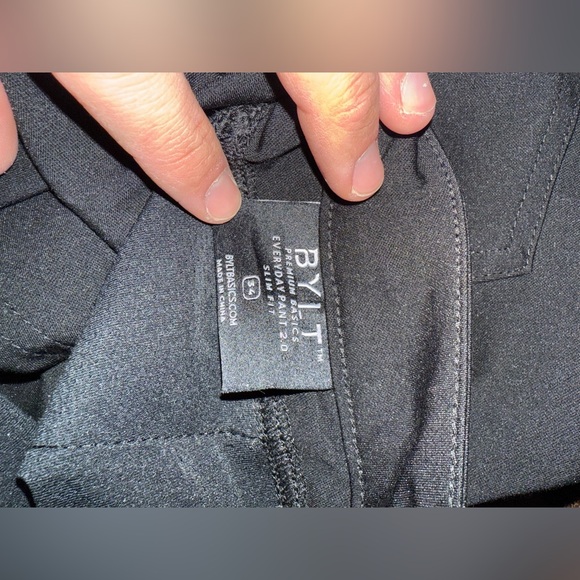 Men’s Bylt Basics Everyday Pant 2.0 34 X 30 Slim Fit - Picture 4 of 4